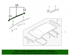 Roof rails 2 pcs with overlays Infiniti FX35 FX45 03-08 chrome, cracks in fasteners, scratches