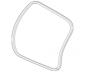 Rubber seal for tailgate Hyundai Tucson 16-21