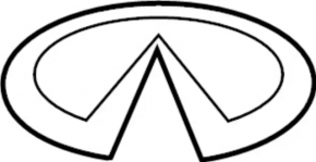 Tailgate emblem Infiniti QX56 QX80 10-20