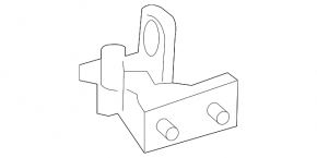 Upper front left door hinge Mercedes W213 E 17-23
