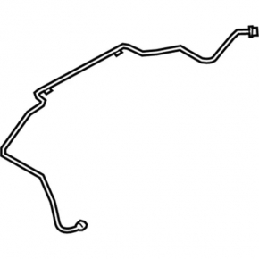 Cooling pipe return tank-head Lincoln MKZ 17-20 hybrid long