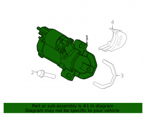 Land Rover Range Rover Evoque 12-18 Starter