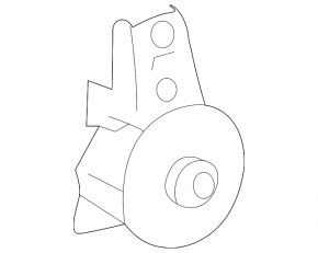 Engine mount rear Toyota Sienna 17-20 3.5 AWD