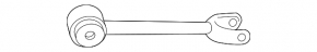 Rear right longitudinal arm Nissan Altima 19- awd
