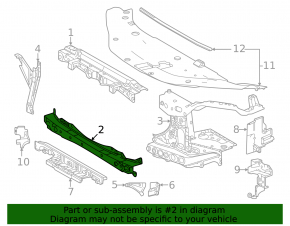 Lexus LX 22-26 TV lower bar