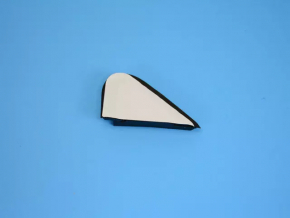 Molding plug wing triangle left Dodge Dart 13-16