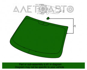 Jeep Renegade 15- Windshield