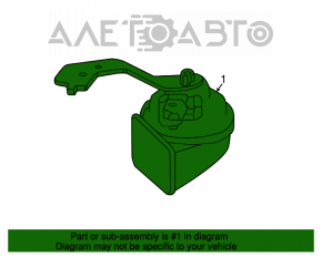 Right signal Mercedes CLA 14-19 high without bracket