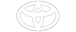 Toyota Sequoia 08-16 Tailgate Emblem "Toyota"