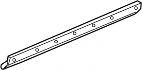 Front right lower door seal Infiniti G25 G35 G37 4d 06-14