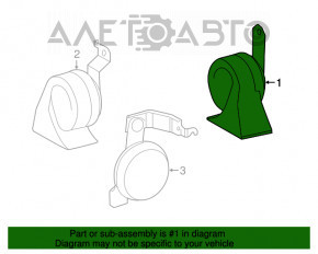 Lexus RX350 RX450h 16-22 Low Signal with Bracket