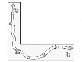 Chevrolet Equinox EV 24-26 inverter-pump cooling system hose
