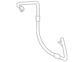 Nissan Rogue 14-20 air conditioner condenser-compressor hose