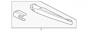 Rear wiper arm Kia Soul 14-19