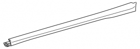 Left threshold for Mercedes X247 GLB 20-26