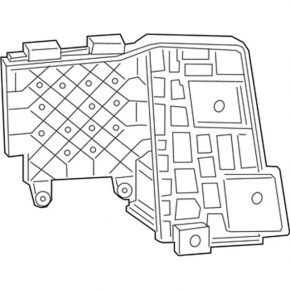 Blind Spot Sensor Mount Left Lincoln MKZ 17-20