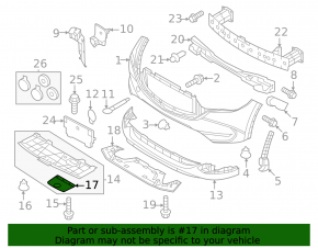 Mazda CX-5 17-24 Front Bumper Protection Cover