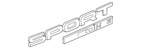 Land Rover Range Rover Sport 19-21 Sport emblem p400e hse tailgate lettering