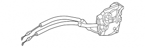 Mazda CX-50 23-25 front right door lock