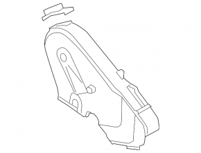 Timing belt guard Audi A3 8V 15-16 2.0 TDI