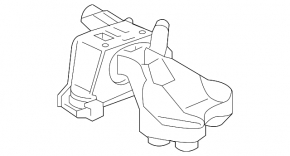 Right engine mount Chevrolet Cruze 16-