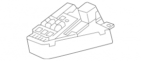 Fuse box underhood Volvo V90 17-22 usa front