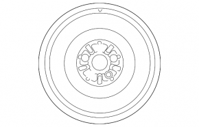 Spare tire on Toyota Sienna 11-20 R17 155/80 space saver goes down on disk