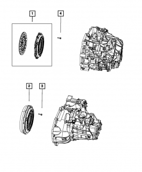Clutch Kit Jeep Compass 11-16 FWD