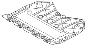 Engine protection BMW 8 F92 F93 20-25 M8, S63