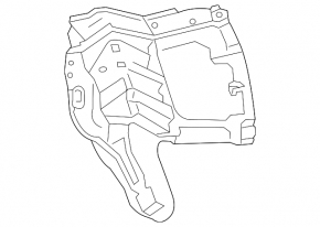 Bracket for jack Toyota Rav4 13-18