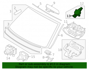 Rain sensor BMW 3 G20 19-