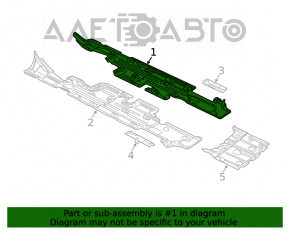 Bottom protection right Chrysler 300 11-14
