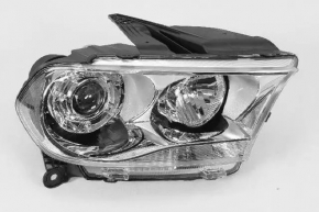 Front right headlight assembly Dodge Durango 11-13 xenon light