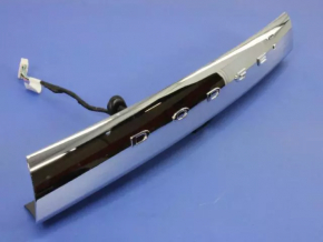 Trunk door trim with license plate light Dodge Durango 11-13 for camera, keyless chrome