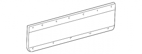 Lower front right door molding trim for Lexus GX470 03-09