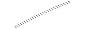 Upper rear right door molding for Infiniti QX50 19-20