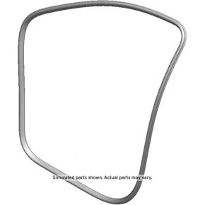Door seal front left GMC Terrain 18-