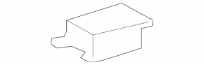 SRS airbag module airbag computer Lexus LS460 LS600h 07-12