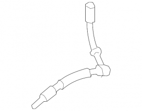 Rear right brake hose for Porsche Macan 15-26