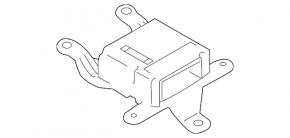 SRS airbag module airbag computer Subaru Impreza WRX GH 08-10 2.5T