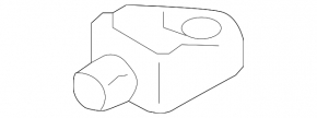 Airbag sensor rear center Subaru Impreza 17-23 GK