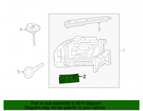 Anti-rollback wheel stop Ford Explorer 11-15