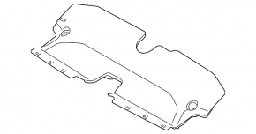 Air intake Infiniti Q50 14-18 3.7, 3.5