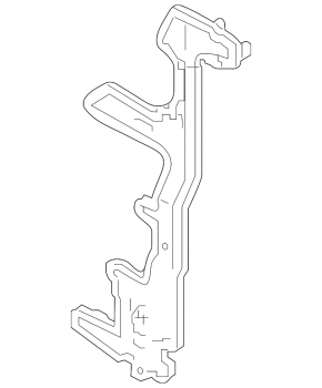 Left radiator deflector Nissan Rogue Sport 17-19 broken