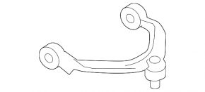 Upper front left control arm BMW 7 G11 G12 16-22 RWD