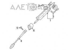 Steering column BMW i4 22-26