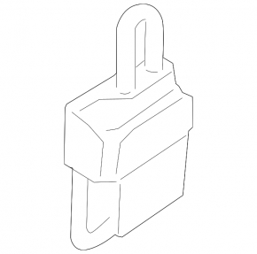 Door hinge lower rear left VW CC 08-17