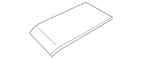 Glove box trim upper BMW i3 14-20