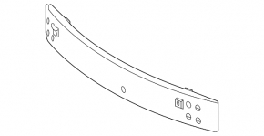 Lexus RX350h 23-26 Japan-built front bumper reinforcement
