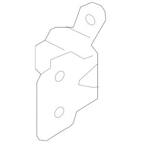 Upper front left door hinge for Subaru Forester 14-18 SJ